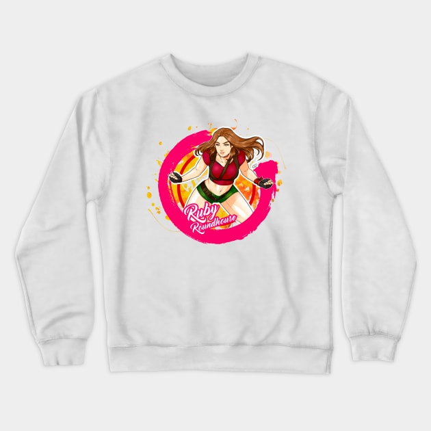 Ruby Roundhouse JUMANJI Crewneck Sweatshirt by maxgunner44